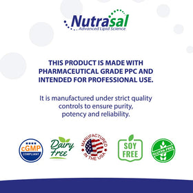 Nutrasal PhosChol Concentré Liquide 3000mg 8 oz. en usage quotidien