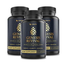 Nutraville Genesis Revival 240g avant vue de l'emballage