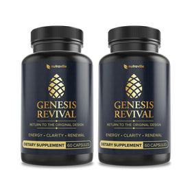 Nutraville Genesis Revival Shilajit et Lion's Mane pack avant