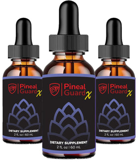 Nutraville Pineal Guard X 231g flacon avant avec gouttes