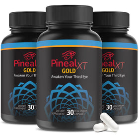 Nutraville Pineal XT Gold 30 capsules végétariennes en bouteille