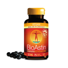 Nutrex Hawaii BioAstin Astaxanthin 12mg gélules végétales avant