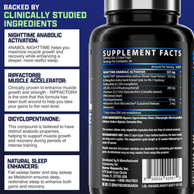Nutrex Research Anabol complément alimentaire ouvert avec capsules visibles