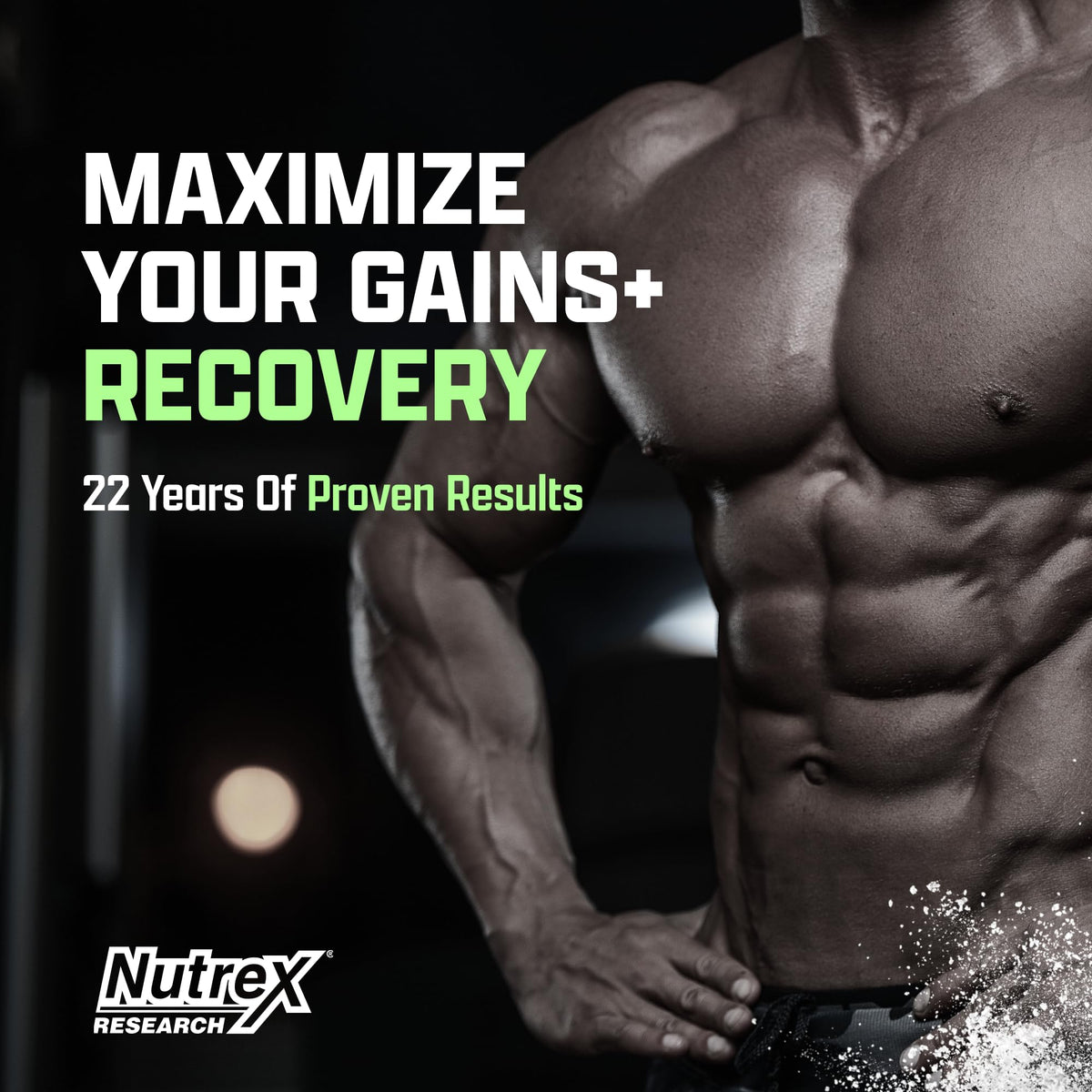 Nutrex Research Anabol complément alimentaire sur fond neutre