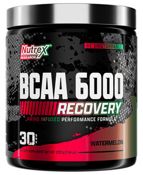 Nutrex Research BCAA Powder 6000 Acides Aminés 222g - vue avant