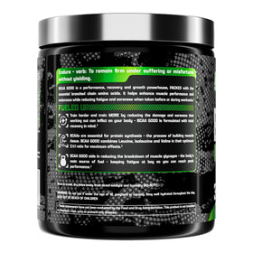Nutrex Research BCAA Powder 6000 Pomme Verte 322g avec cuillère doseuse