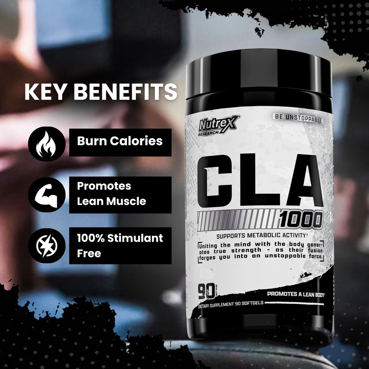 Nutrex Research CLA 1000 mg gélules ouvertes