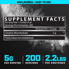 Nutrex Research créatine monohydrate 1kg avec mesure