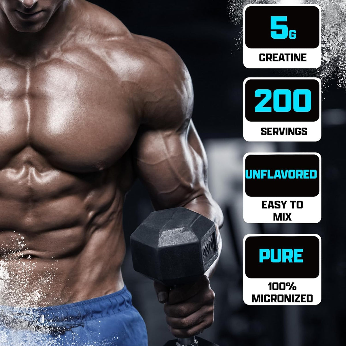 Nutrex Research créatine monohydrate 1kg pot arrière