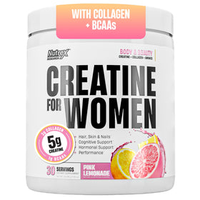 Nutrex Research Créatine pour Femmes 5g Pêche Mangue vue de face