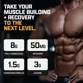 Nutrex Research EAA Hydration 30 Portions côté de l'emballage