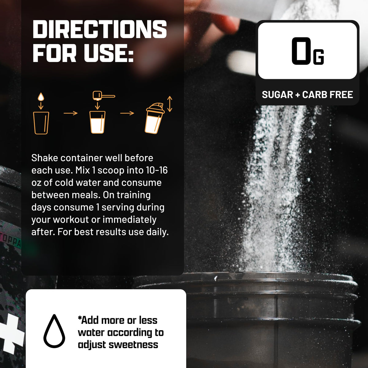 Nutrex Research EAA Hydration avec un shaker de sport