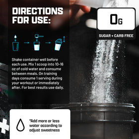 Nutrex Research EAA Hydration ingrédients et informations nutritionnelles