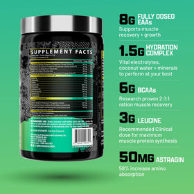 Nutrex Research EAA Hydration Maui Twist emballage et dos