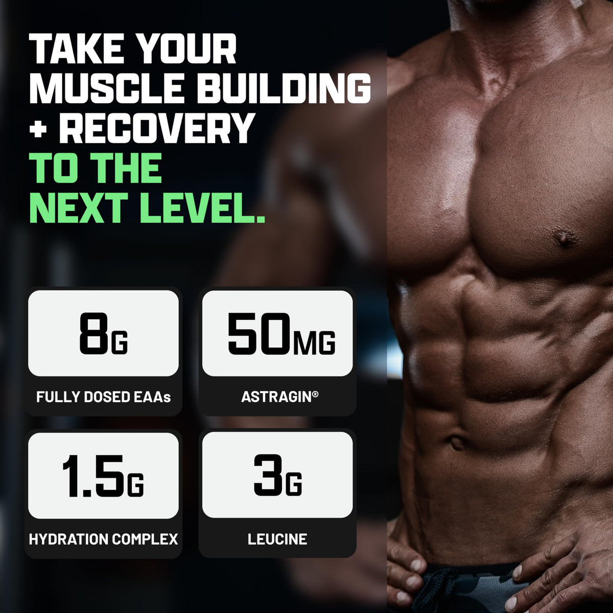 Nutrex Research EAA Hydration poudre 440g avec cuillère doseuse
