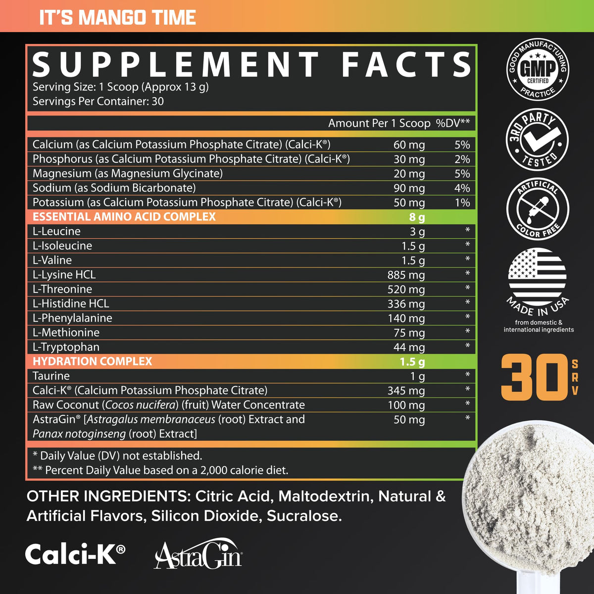 Nutrex Research EAA Hydration sur un fond de salle de sport