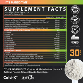Nutrex Research EAA Hydration sur un fond de salle de sport