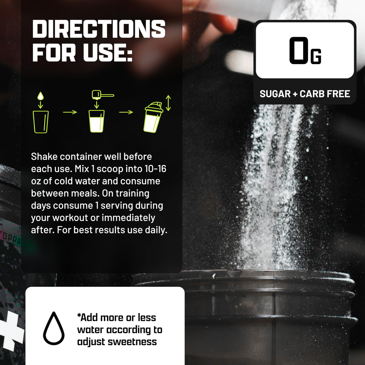 Nutrex Research EAA Hydration vue de côté