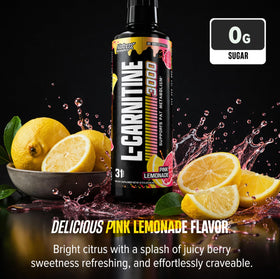 Nutrex Research L-Carnitine 3000 saveur Pink Lemonade