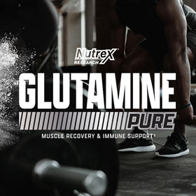Nutrex Research L-Glutamine Poudre 200 Servings en utilisation