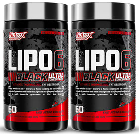 Nutrex Research Lipo-6 Black Ultra Concentrate gélules vue de face