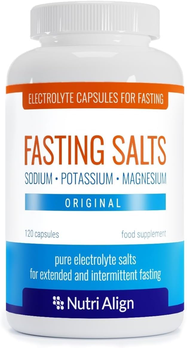 Nutri-Align Capsules Electolytes pour jeûne 120 unités avant