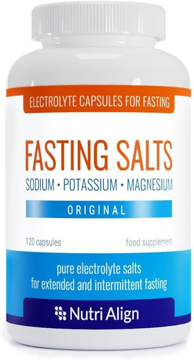 Nutri-Align Capsules Electolytes pour jeûne 120 unités avant