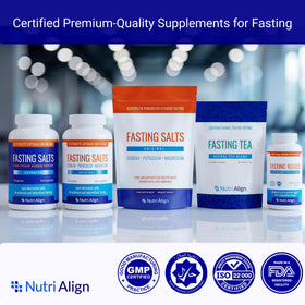 Nutri-Align Capsules Electolytes pour jeûne en main