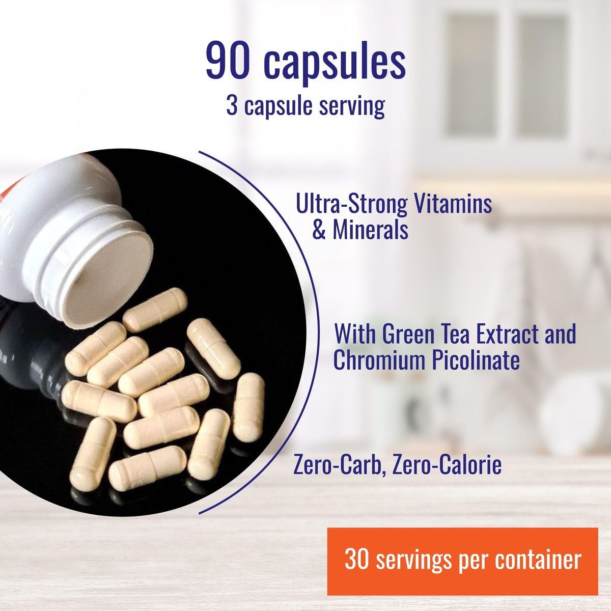 Nutri-Align Multivitamines Keto bouteille ouverte