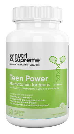 NUTRI- Multivitamines Teen capsules devant l'emballage