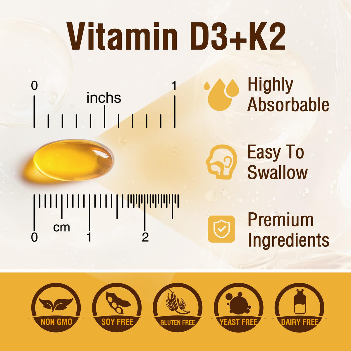NUTRI POTENTIA D3 K2 gélules faciles à avaler