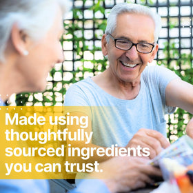 Nutri-Rich Soin des Yeux, gélule ouverte montrant le contenu