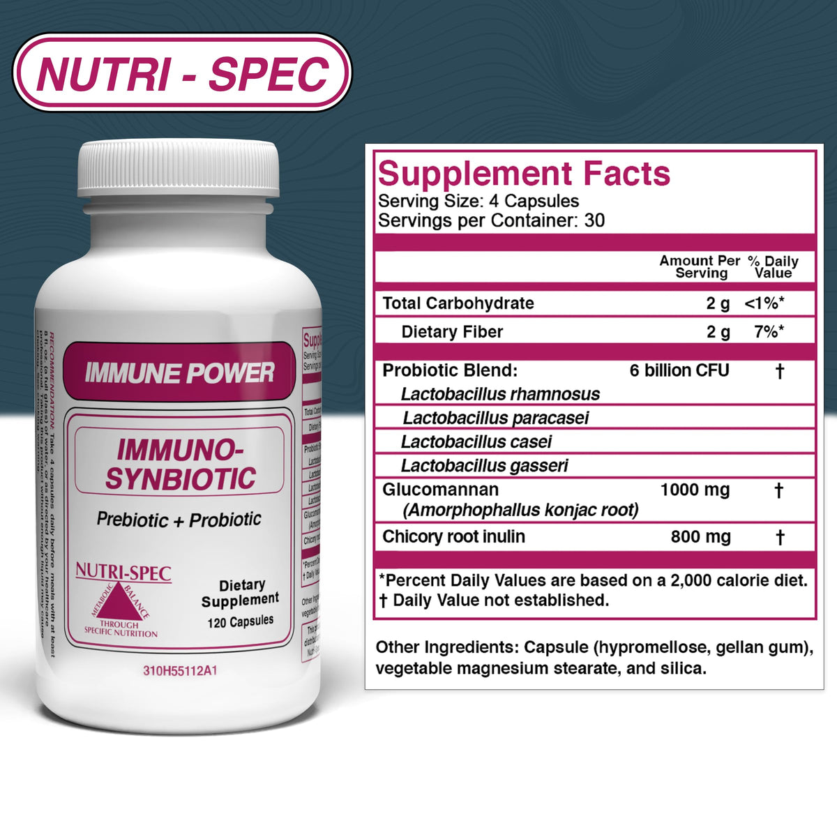 Nutri-Spec daily wellness Power - capsules dans une main