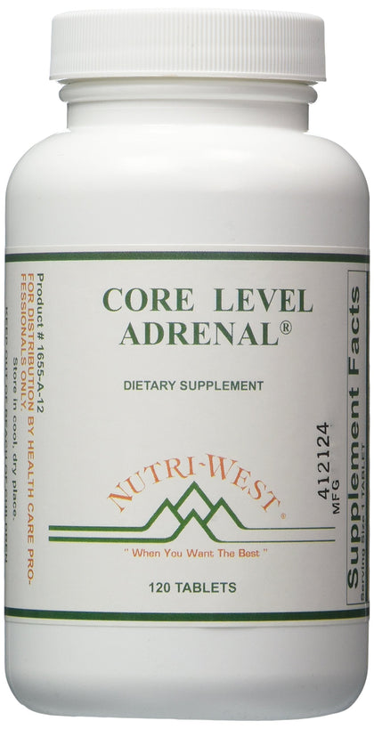 Nutri-West Core Level Adrenal gélules 120 unités en emballage