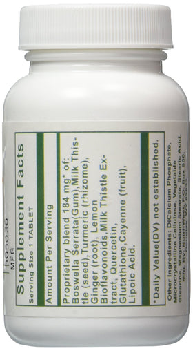 Nutri-West Total Inflam 90 tablettes vue latérale