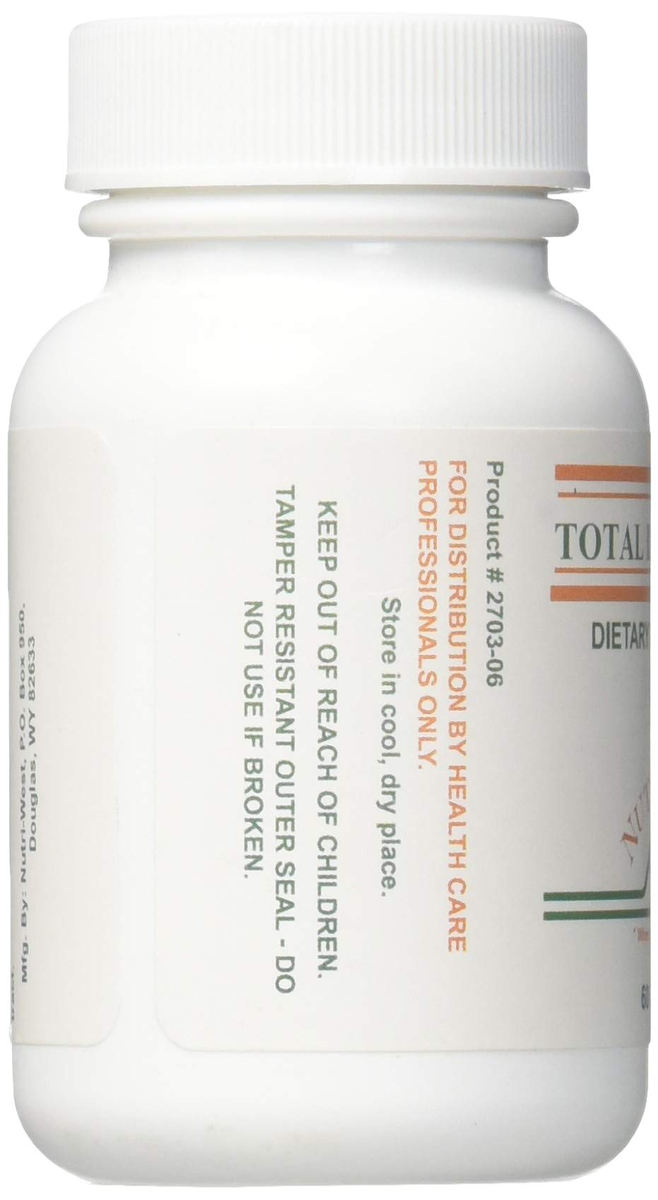 Nutri-West Total Leaky Gut 60 comprimés avec étiquette et dosage
