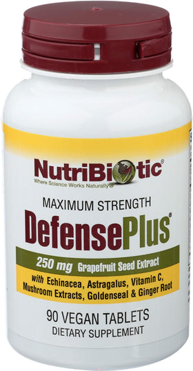 NutriBiotic Defense Plus 90 comprimés vue de face
