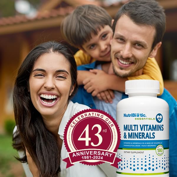NutriBiotic Multivitamines & Minéraux, emballage et capsules
