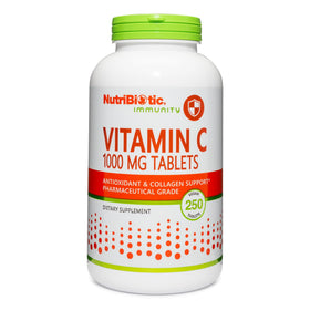 NutriBiotic Vitamine C 1000 Mg 250 comprimés - vue de face