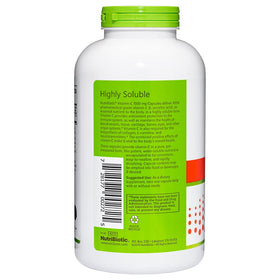 NutriBiotic Vitamine C 1000 Mg capsules côté