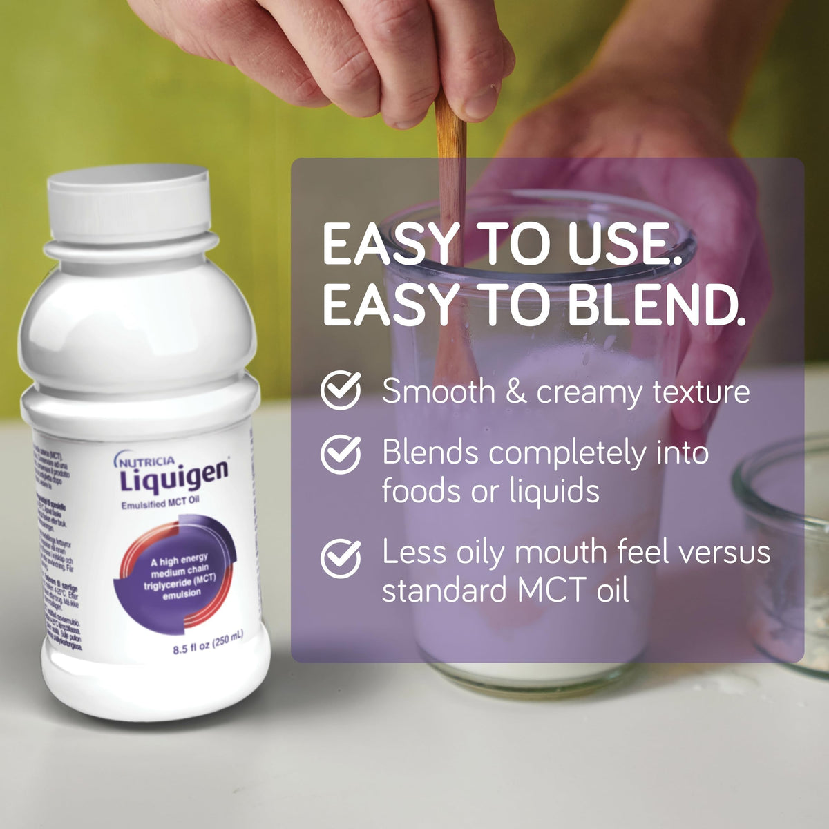 Nutricia Huile MCT Émulsifiée avec des fruits
