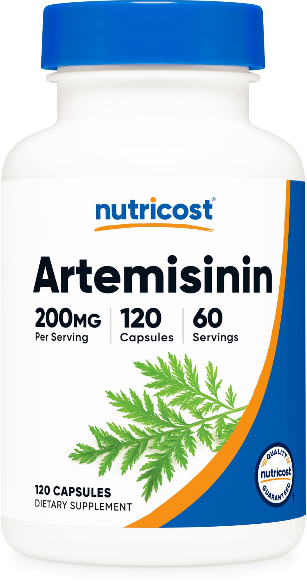 Nutricost Artemisinin 200mg 120 capsules végétariennes vue avant