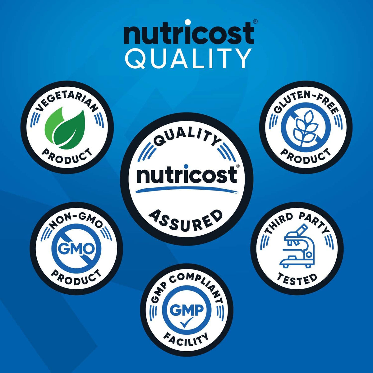 Nutricost BCAA Poudre 2:1:1 sur une table avec un shaker