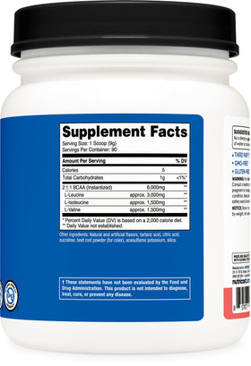 Nutricost BCAA Poudre Arôme Pastèque 948g en contexte d'utilisation