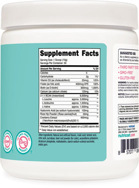 Nutricost BCAA pour Femmes 390g vue arrière