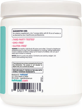 Nutricost BCAA pour Femmes avec une cuillère doseuse
