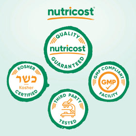 Nutricost Capsules Vides Vegan Taille 00 sur fond blanc