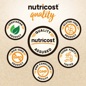 Nutricost Champignon Cordyceps Bio capsule ouverte avec poudre visible