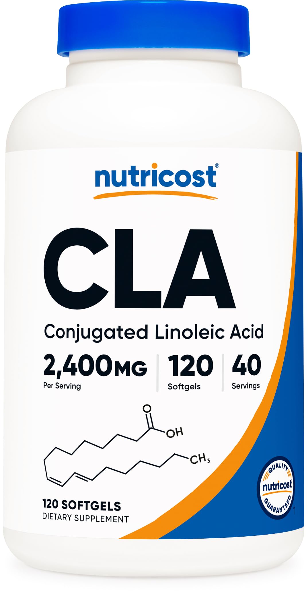 Nutricost CLA 2400mg boîte vue de face