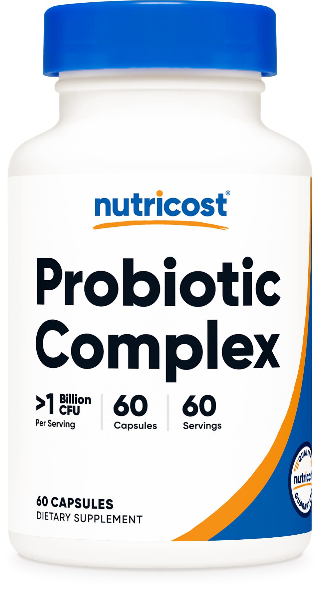 Nutricost Complexe Probiotique 60 Capsules vue de face